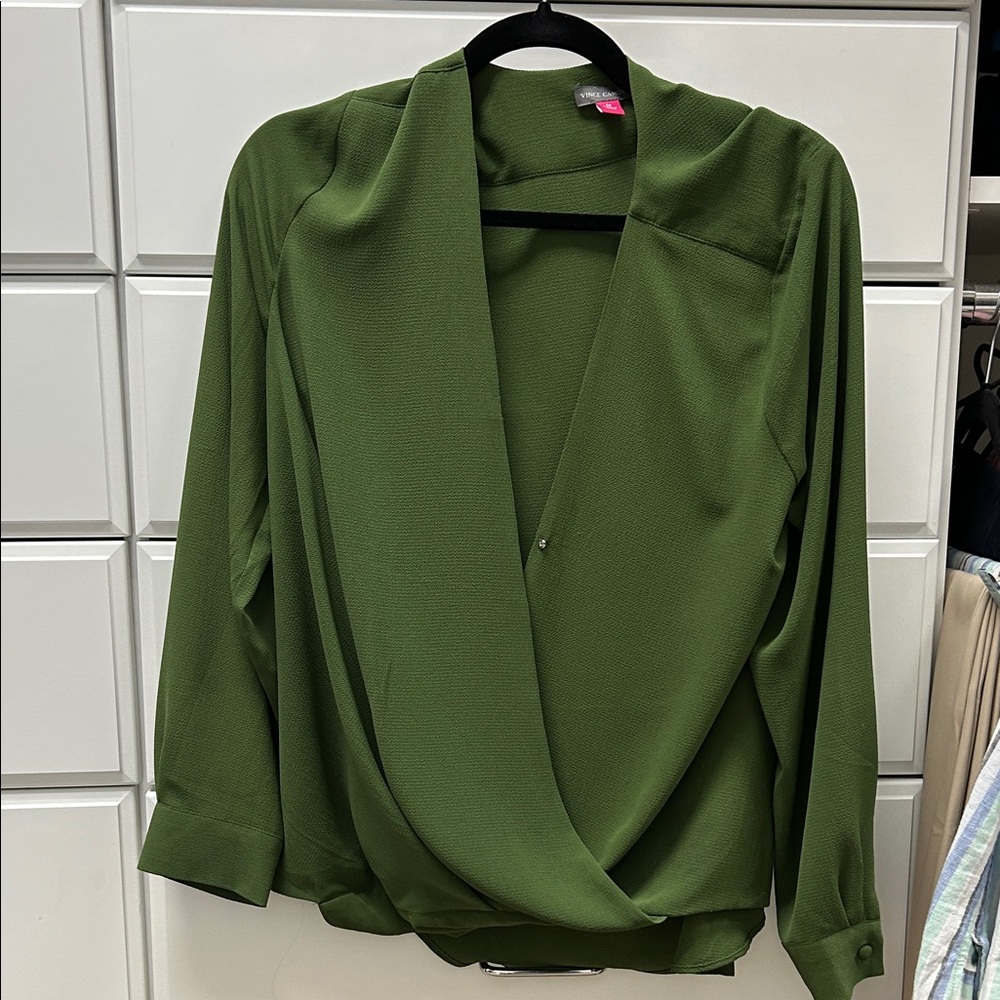 Vince Camuto draped blouse